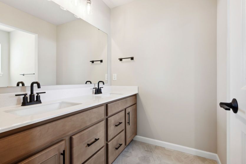 Secondary bathroom
