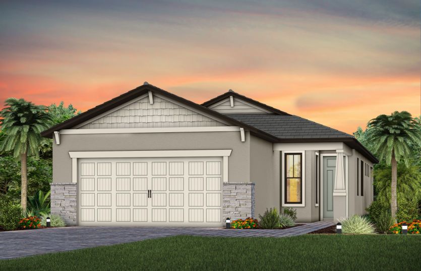 Exterior C2 with optional stone