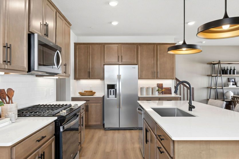 Spacious kitchen