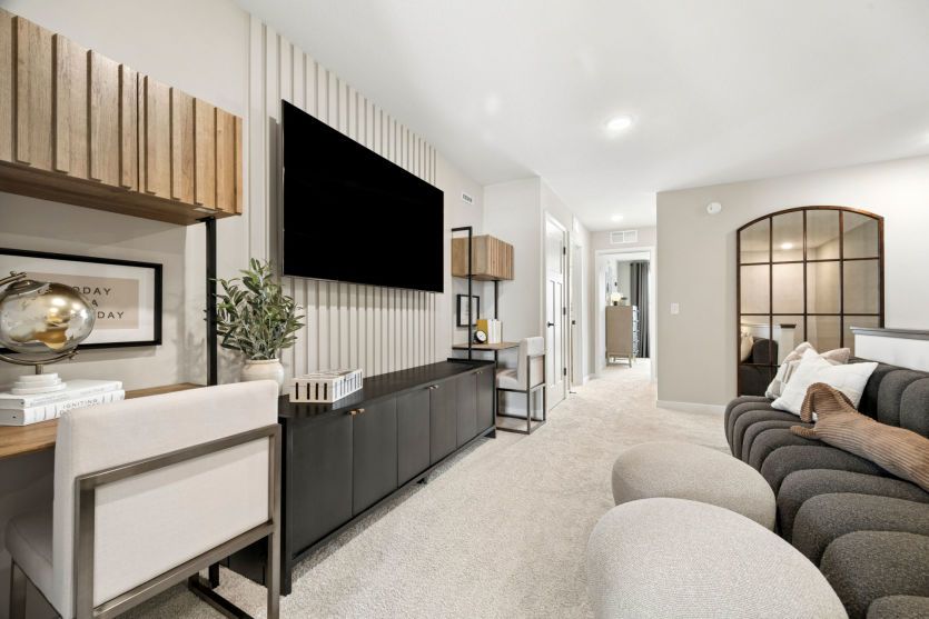 The Hadley proudly boasts a loft!