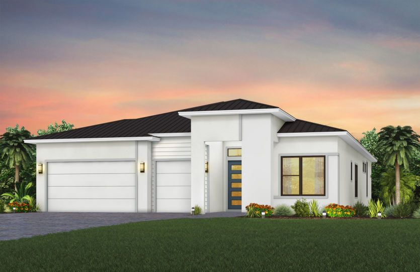 Exterior MD3 with metal roof