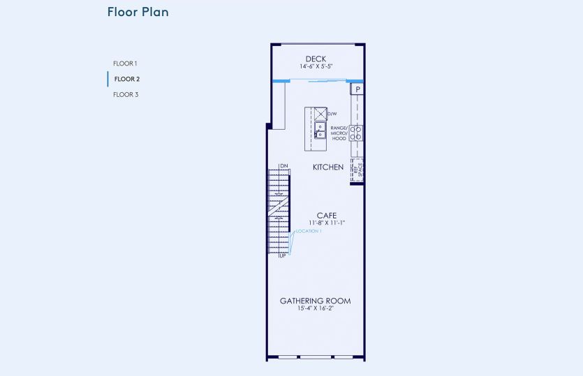 Plan 3 Floor Plan, Quick Move-In Home, Floor 2