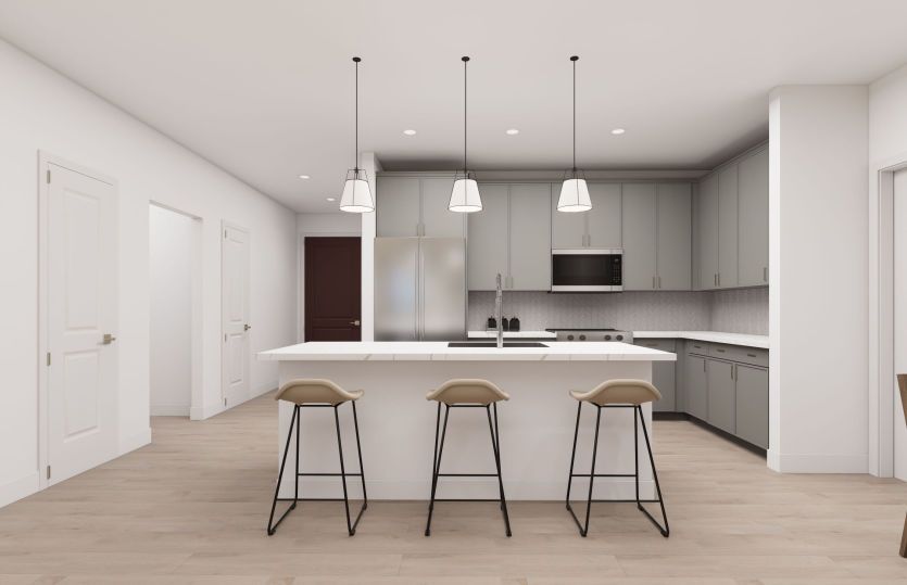 Kitchen Island Perfect for Gathering and Prep