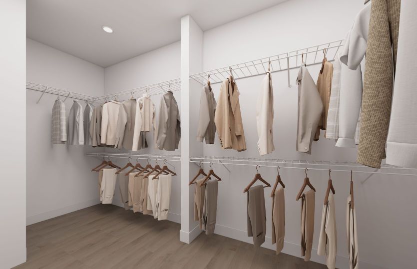 Walk-In Closet in Bedroom 2