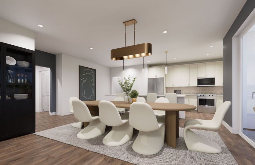 Dining Area Seats 8