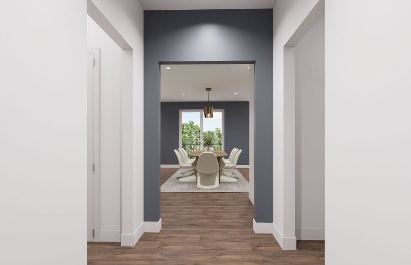 Entryway Welcomes You Into the Dining