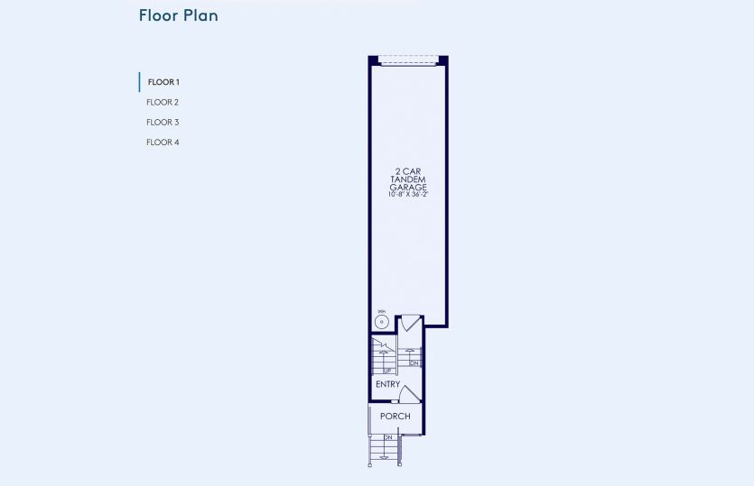 Plan 5 Floor Plan, Quick Move-In Home, Floor 1
