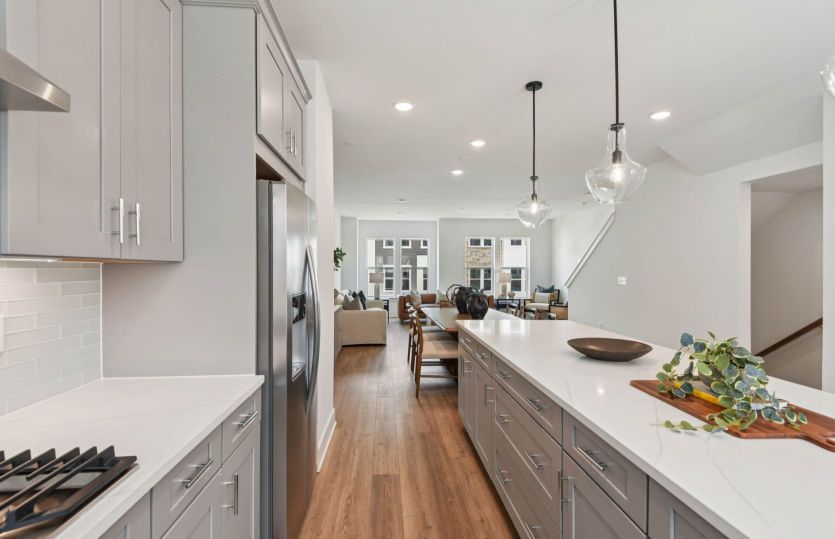Gourmet Kitchen with Stainless Steel Appliances - Actual Home