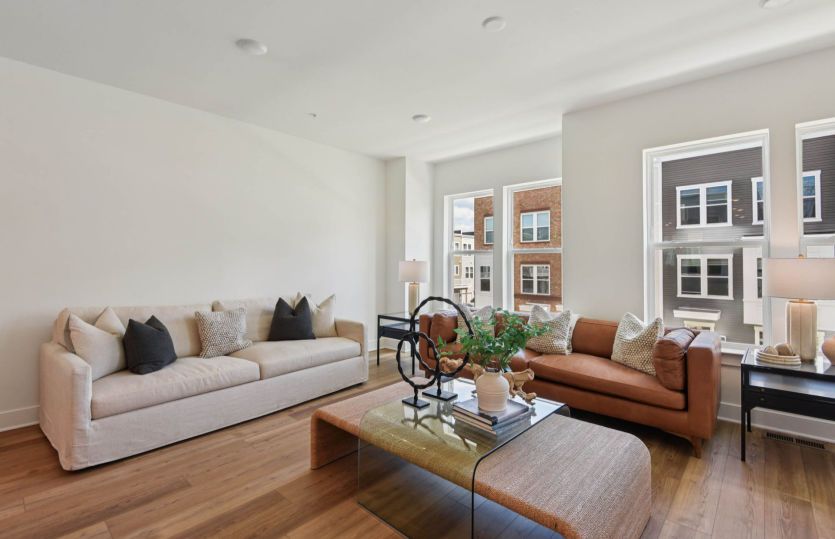 Sunlit Gathering Room - Actual Home