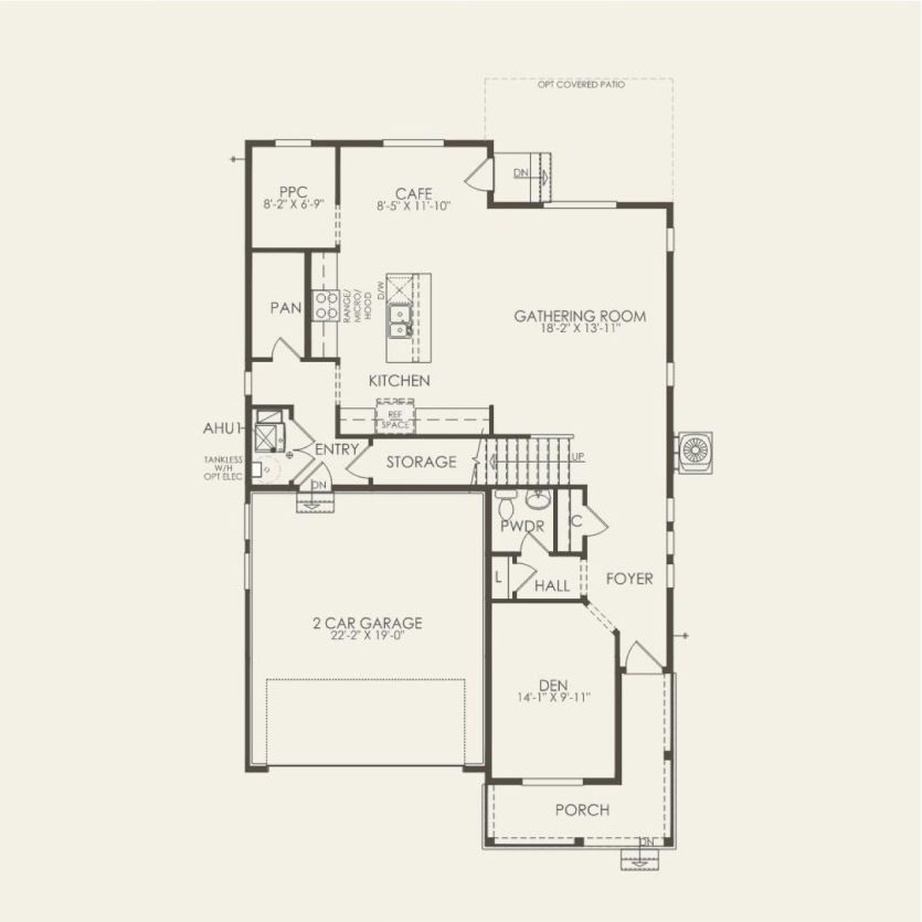 First Floor 4 br / 2.5 ba