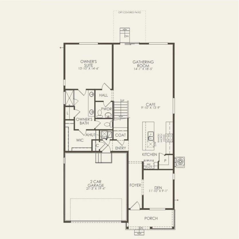 First Floor 4 br / 2.5 ba
