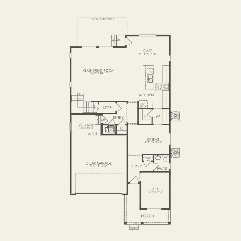 First Floor 4 br / 2.5 ba
