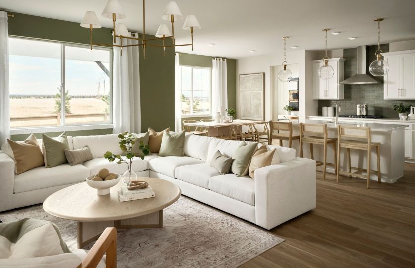 Gathering Room and Kitchen