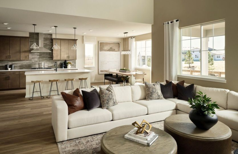 Gathering Room and Kitchen