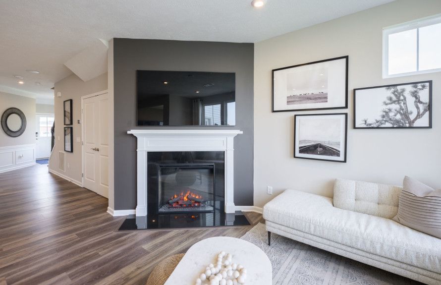 Gathering Room with Fireplace