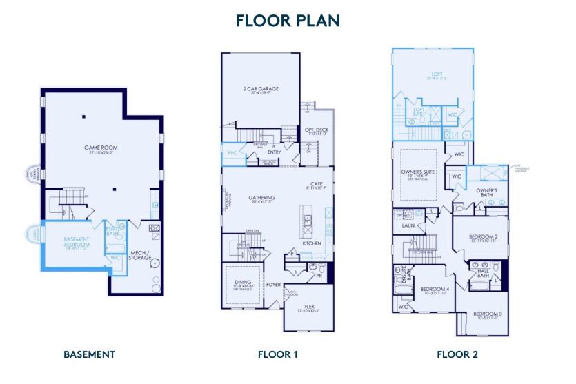 Portland Floor Plan, Quick Move-In Home