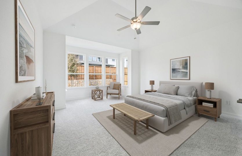 Luxurious owner’s suite designed for comfort and relaxation.