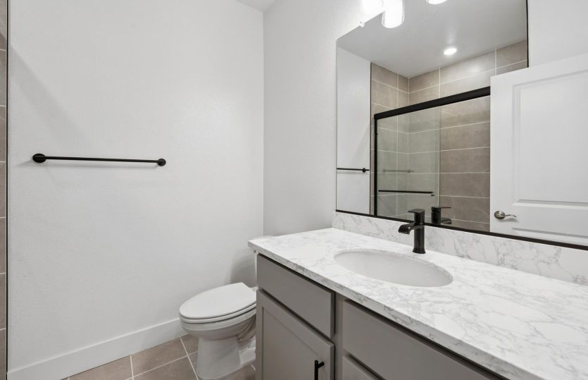 First floor full bathroom