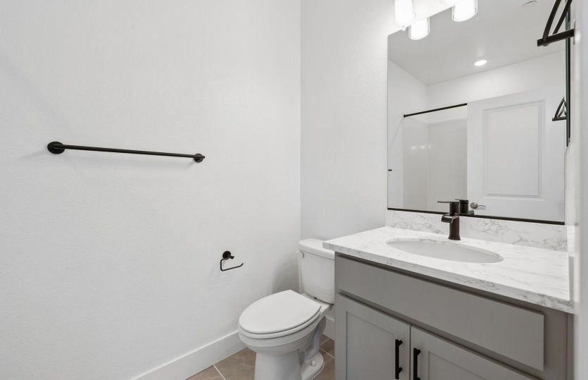 Secondary bathroom