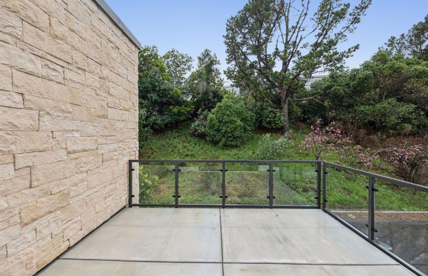 Large deck off gathering room