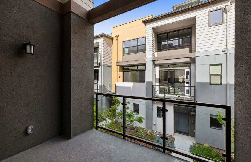 Balcony off gathering room