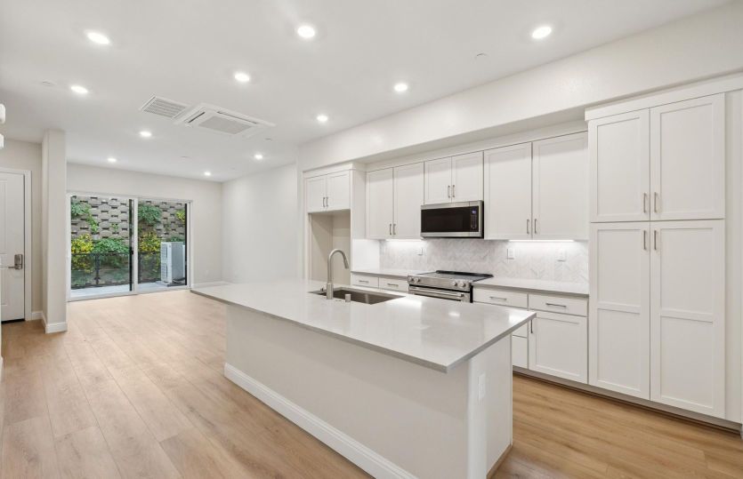 Light-filled kitchen