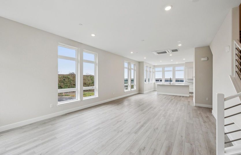 Light-filled main living area