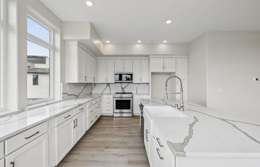 Beautiful open kitchen
