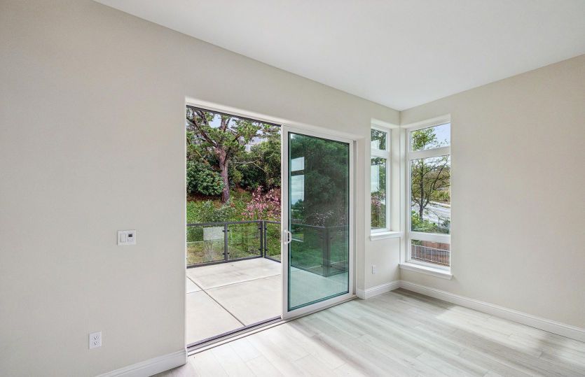 Deck access from gathering room