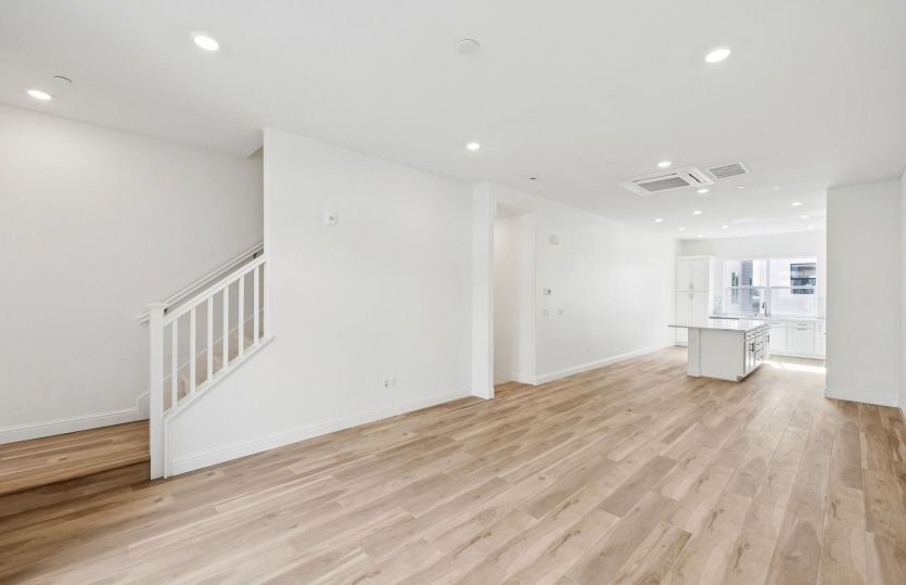 Modern open floorplan