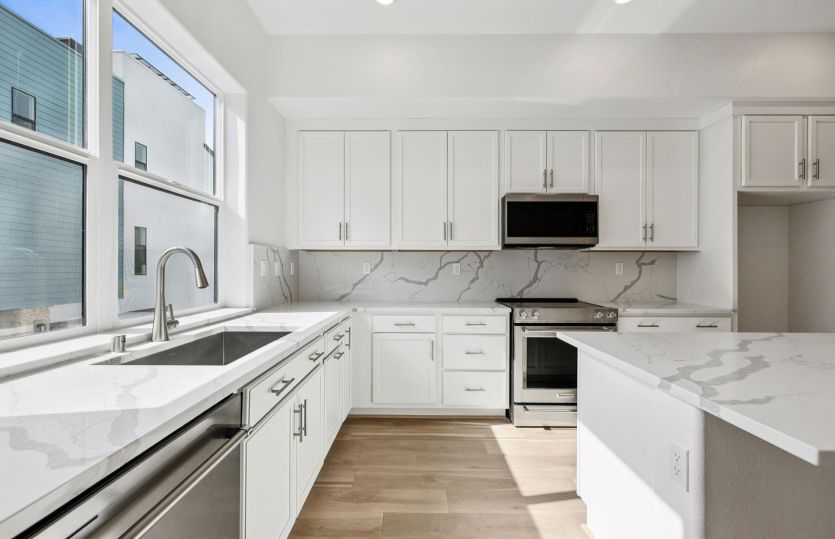 Light-filled kitchen