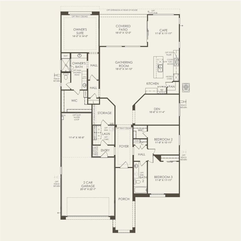 First Floor 3 br / 2 ba