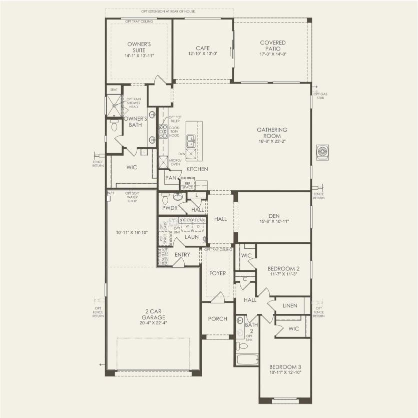 First Floor 3 br / 2.5 ba