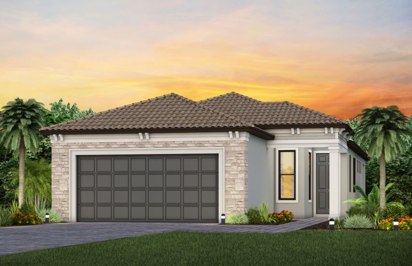Exterior FM3 with optional stone