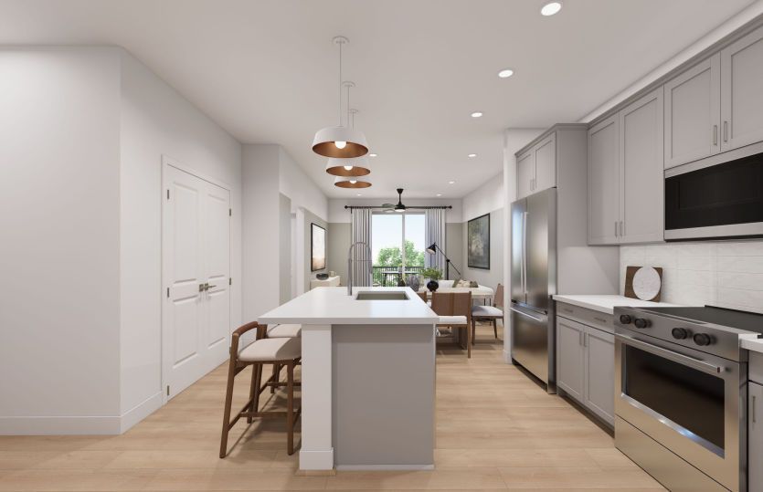 Expansive Island Perfect for Gathering and Prep