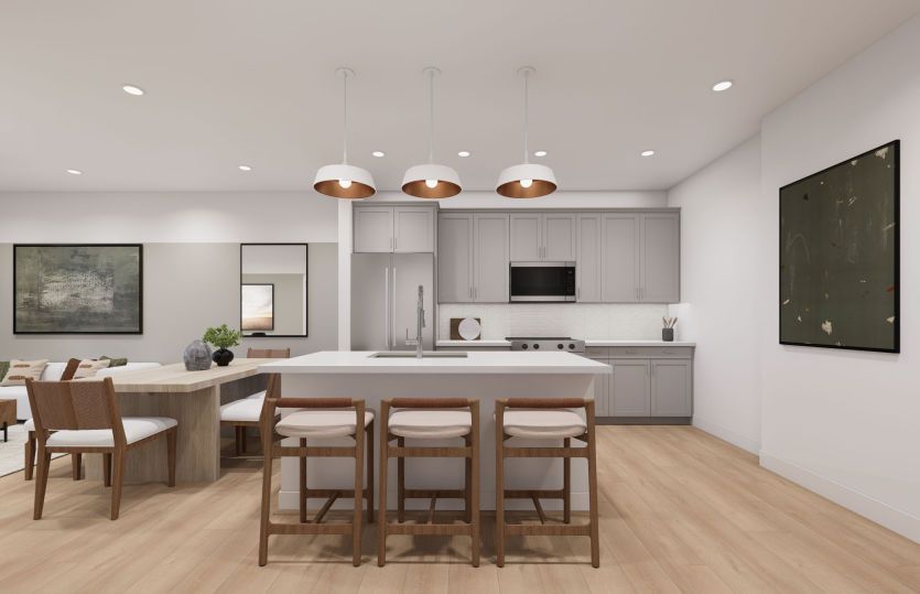 Kitchen Seats 3 Comfortably