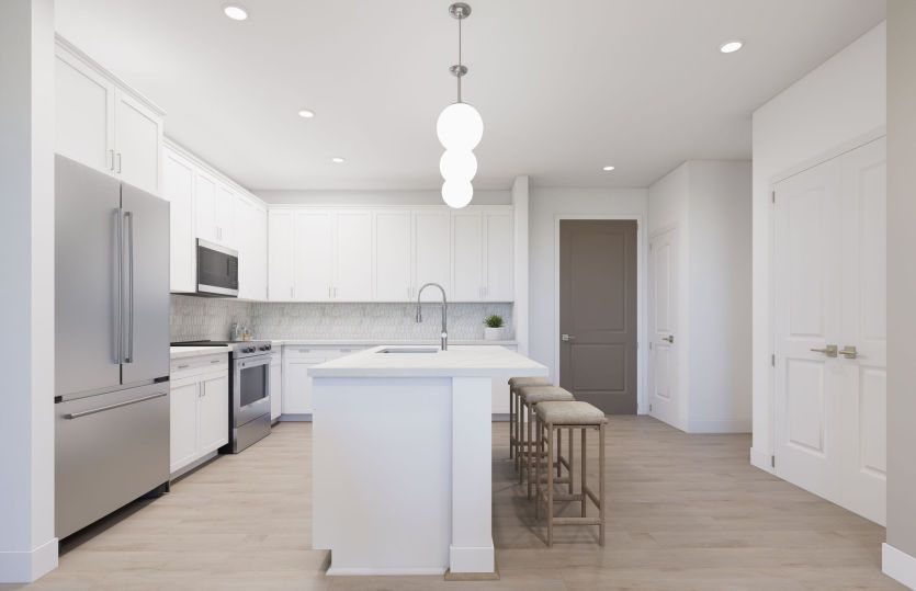 Kitchen with Large Island