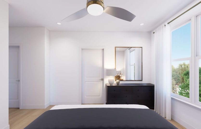 Sizable but Cozy Primary Suite