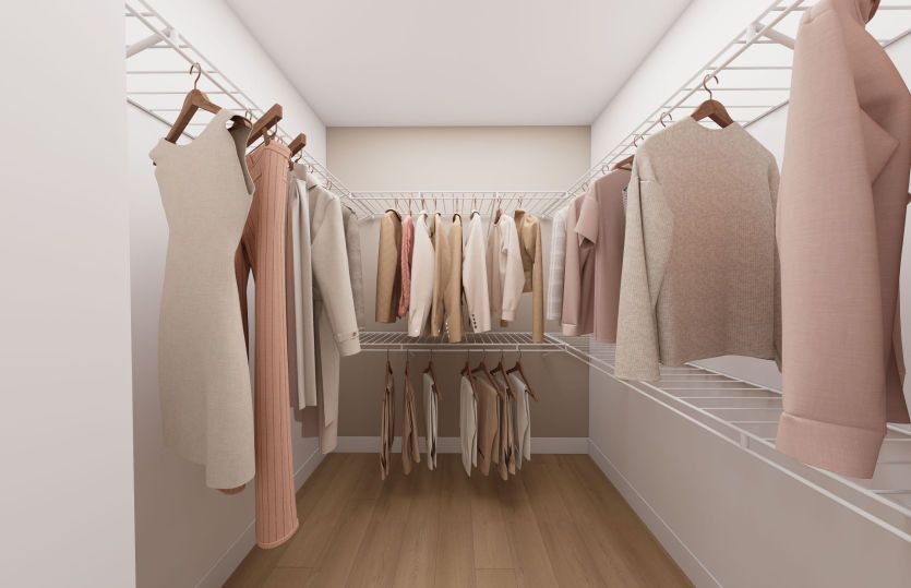Sizable Walk-In Closet in the Primary Suite