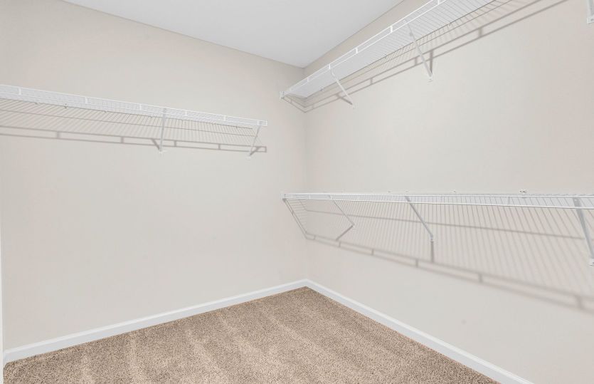 Spacious Closets