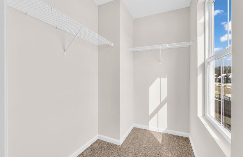 Spacious Closets