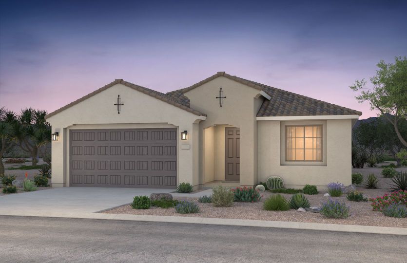 The Barletta shown in Home Exterior A design.