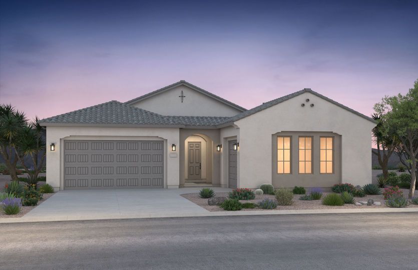 The Coventry II home design shown in the exterior elevation A.