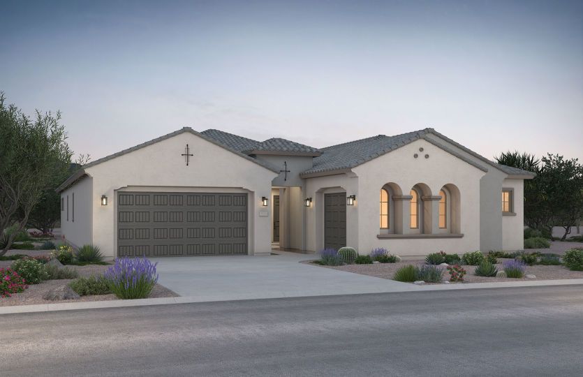 The Patagonia at Savio Ridge shown in the exterior A elevation style.