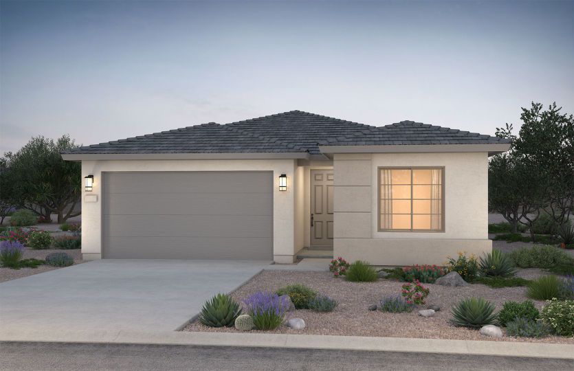 Home Exterior C with contemporary finishes for a modern look and feel.