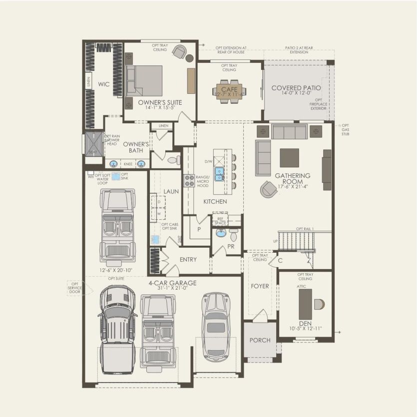 First Floor 5 br / 3.5 ba