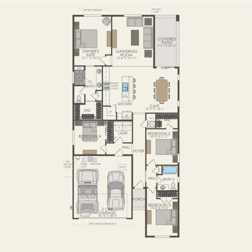 First Floor 4 br / 2 ba