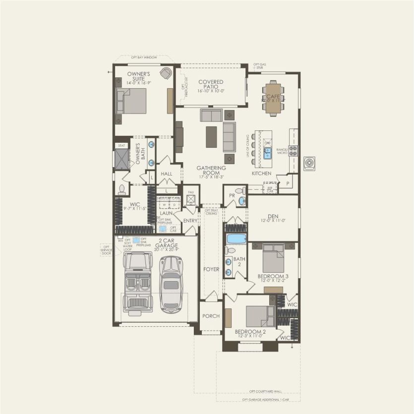 First Floor 3 br / 2.5 ba