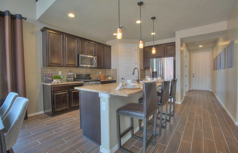 The kitchen allows families to share memories while baking holiday cookies and testing out new recip