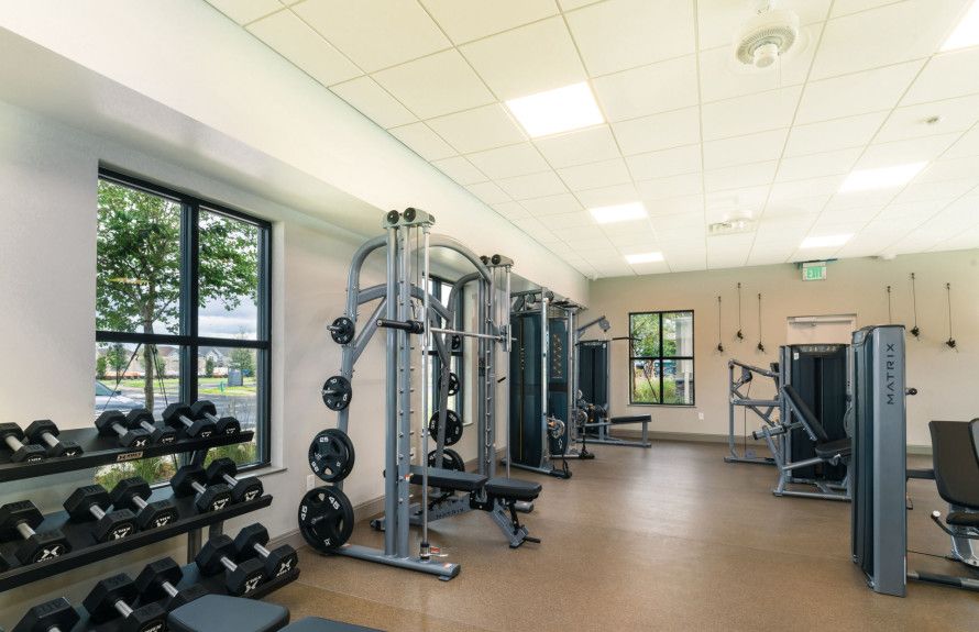 Fitness Center & Sports Courts